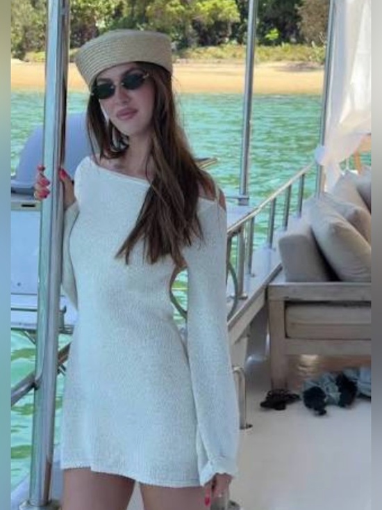 Asta Resort Dresses & Skirts - Asta Resort - Size S -
Audette Mini Dress - Ivory Sequin